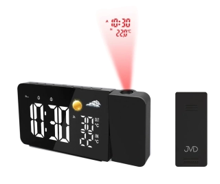 Meteostanice s projekcí času JVD RB3211.1